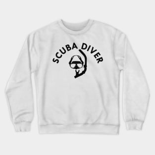 Scuba Diver Crewneck Sweatshirt